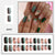 24pcs/Set Press On Nails JB481