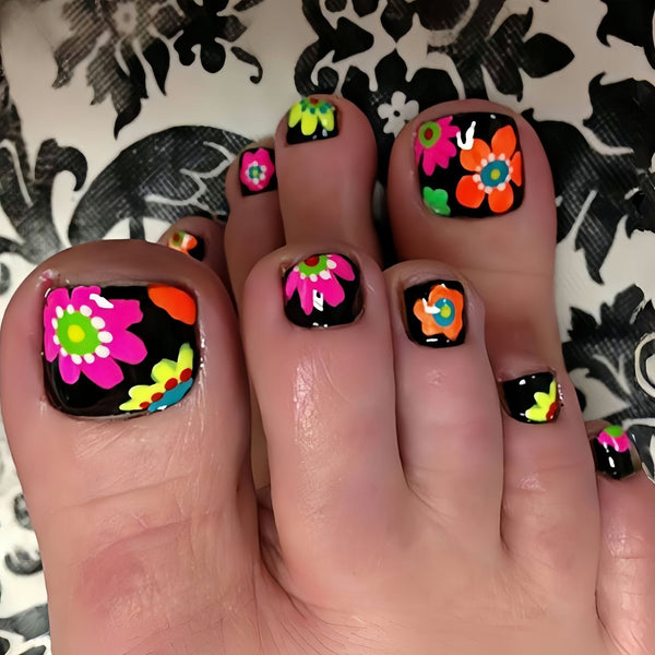 Pedicure fake nail Y1099