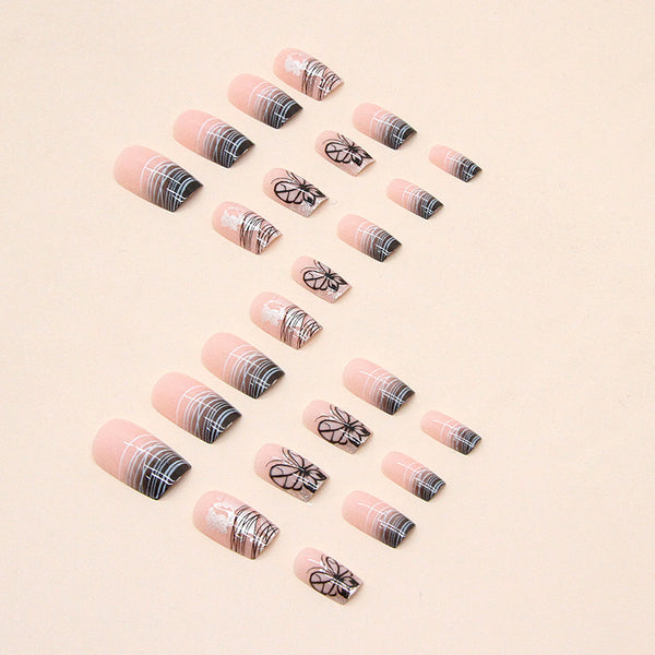 24pcs/Set Press On Nails