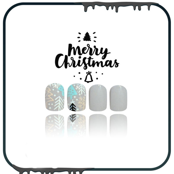 24pcs/Set Press On Nails JB917