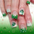 St. Patrick's Day manicure