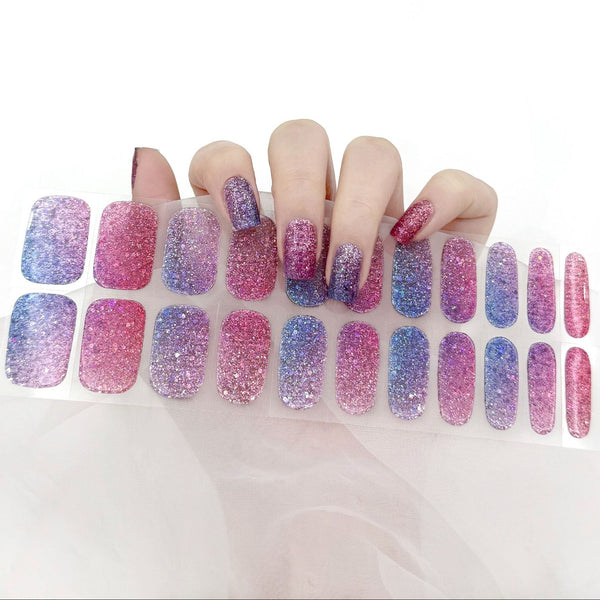 UV Gel Sticker semi-cured