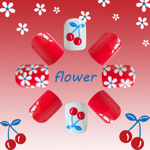 24pcs/Set Press On Nails