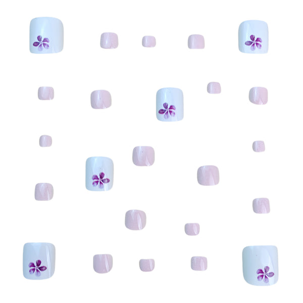 Pedicure fake nail Y997