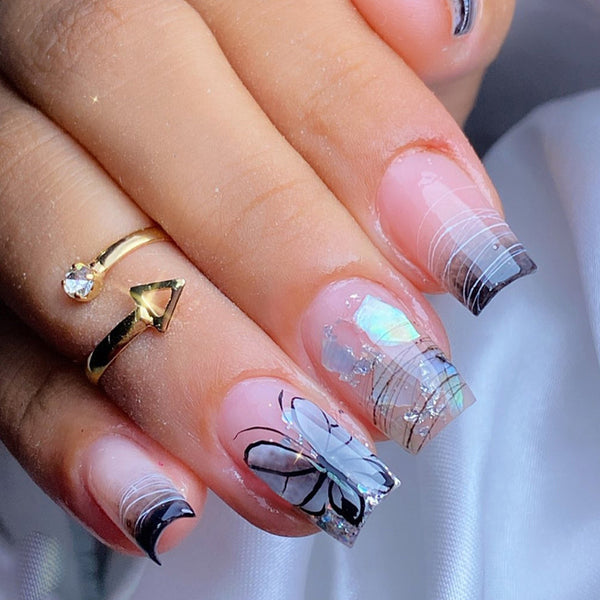 24pcs/Set Press On Nails