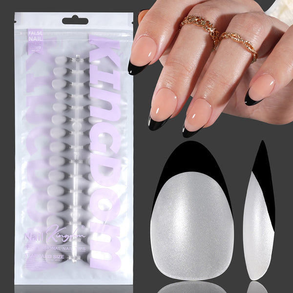 120 pcs French matte false nails