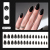 Solid color black 30 pieces