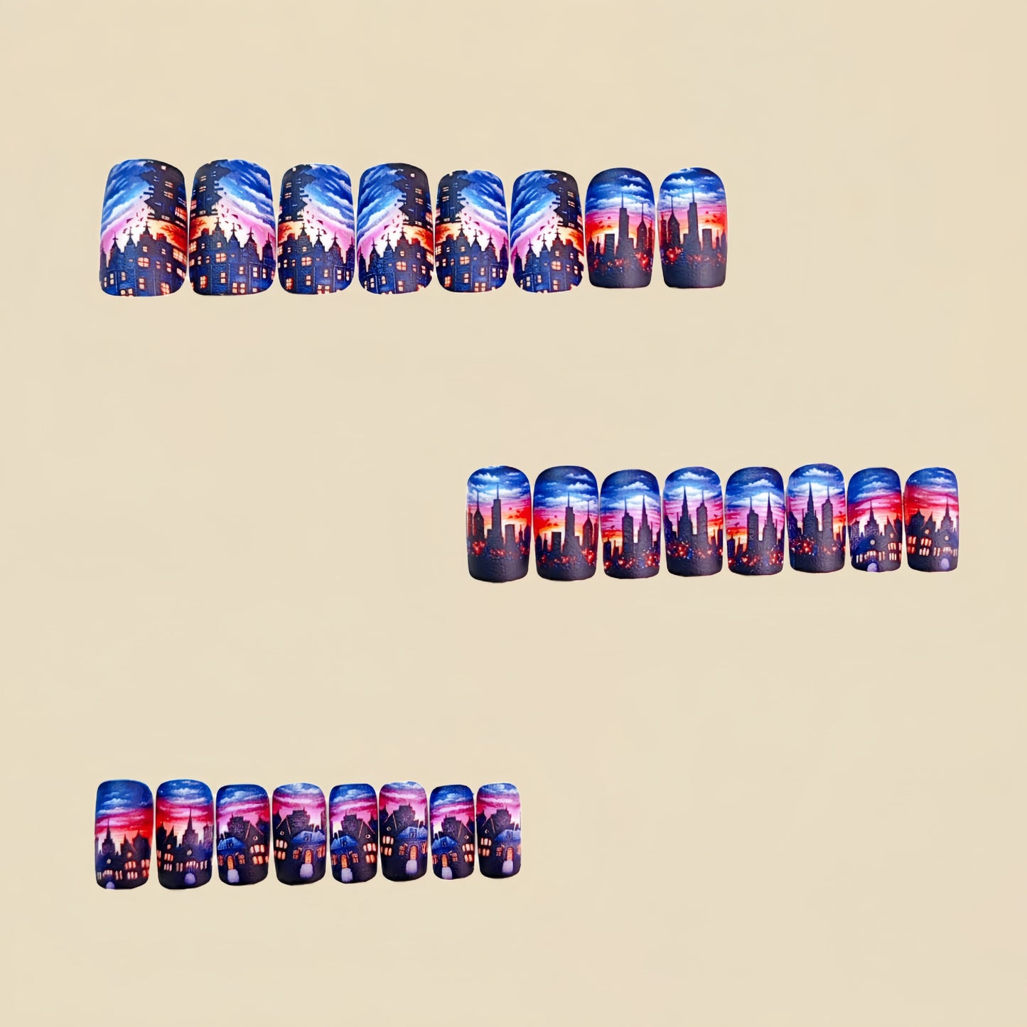24pcs/Set Press On Nails