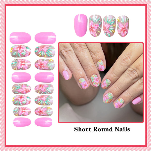 Pink flowers