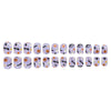 24pcs/Set Press On Nails