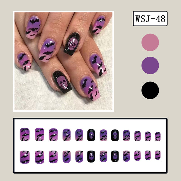 Halloween Press On Nail WSJ-48