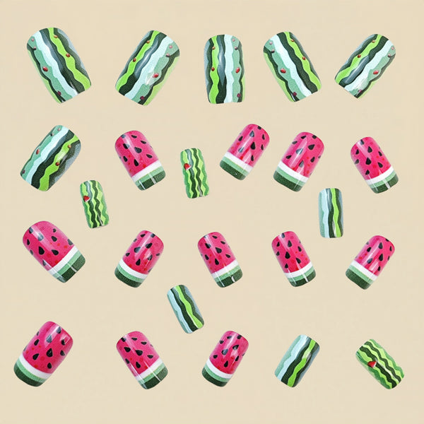 24pcs/Set Press On Nails