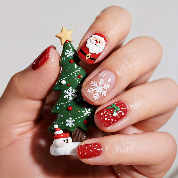 24pcs-set-press-on-nails M32