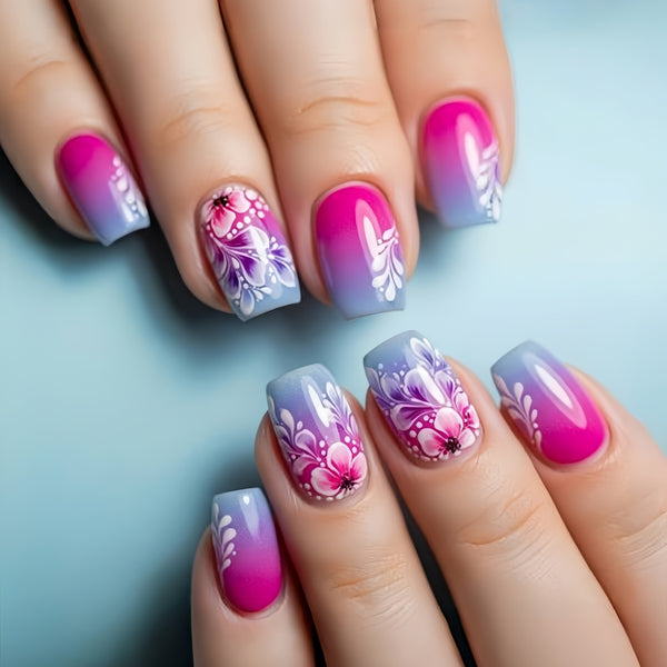 24pcs/Set Press On Nails