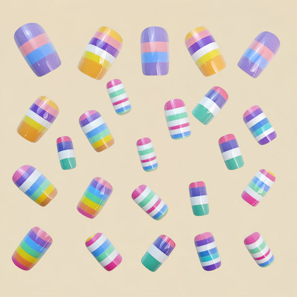 24pcs/Set Press On Nails