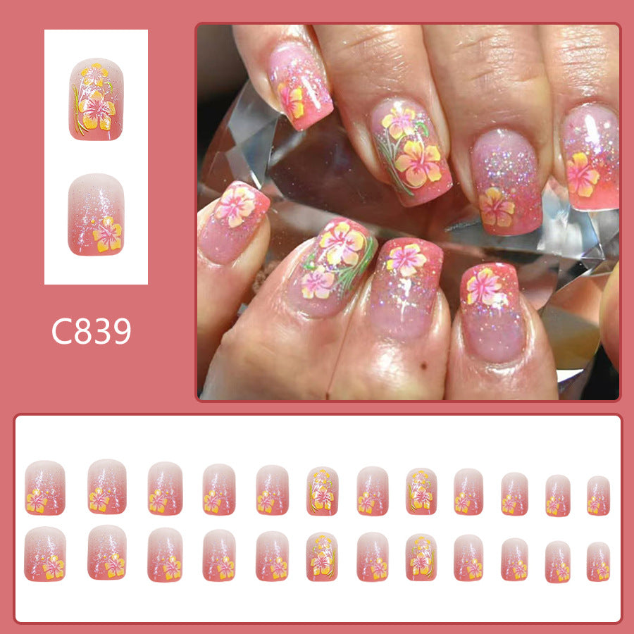 24pcs/Set Press On Nails