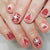 Snowflake Christmas Nail Art
