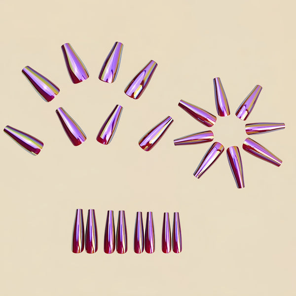 Procédé de galvanoplastie ongle ballerine