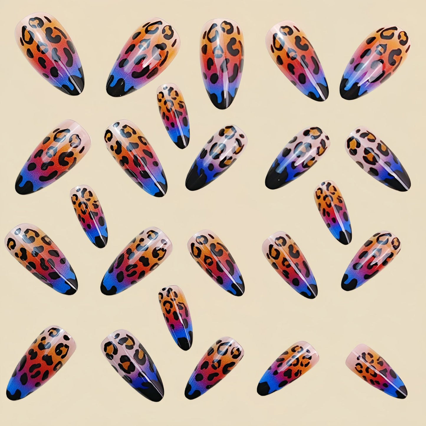 24pcs/Set Press On Nails