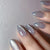 Solid color cat eye gray 30 pieces