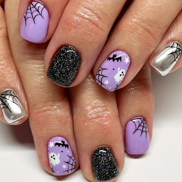 Halloween Press On Nail LC136