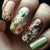 Oil painting spring nail