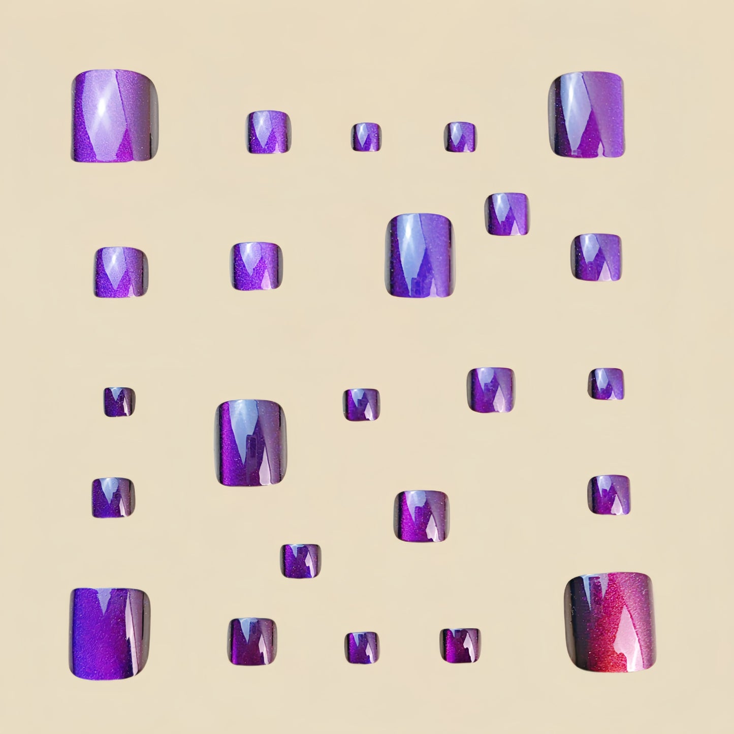Pedicure fake nail MJ01