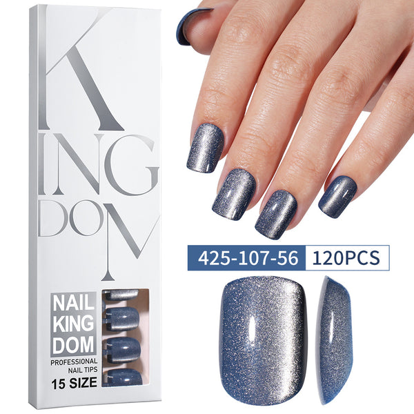 Scrub removable fake nails 120 pieces