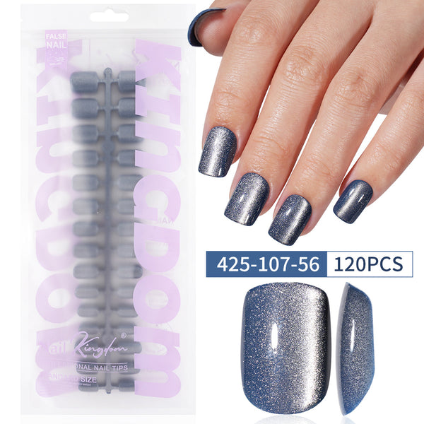 Scrub removable fake nails 120 pieces