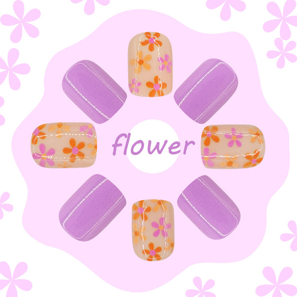 24pcs/Set Press On Nails