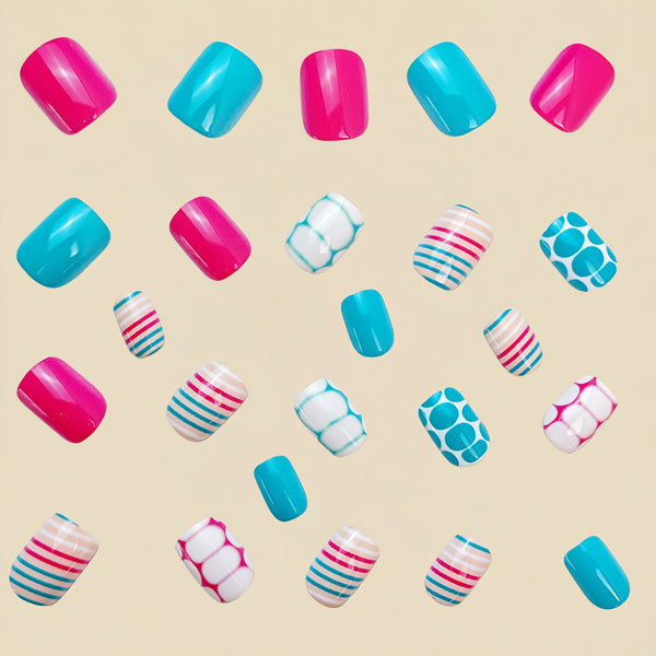 24pcs/Set Press On Nails