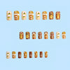 24pcs/Set Press On Nails Y250