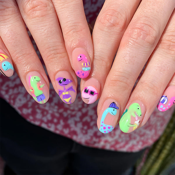 24pcs/Set Press On Nails