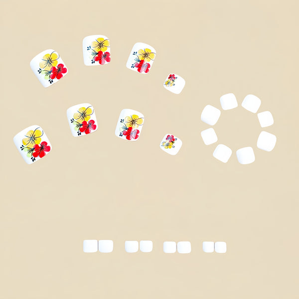 Pedicure fake nail Y827