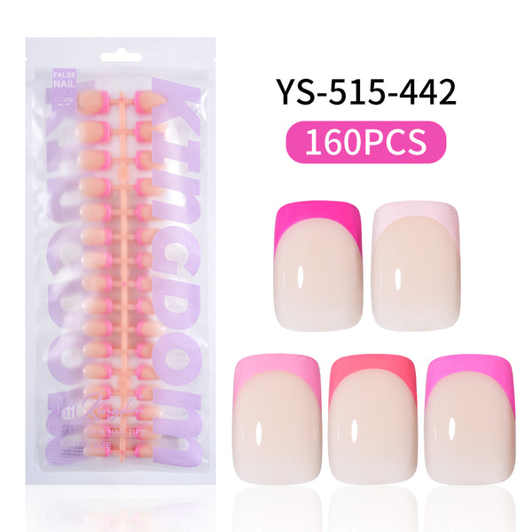 150 Pcs Five-color French nails