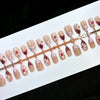 30 pcs 3D Steel Ball Peach Blossom Polka Dot
