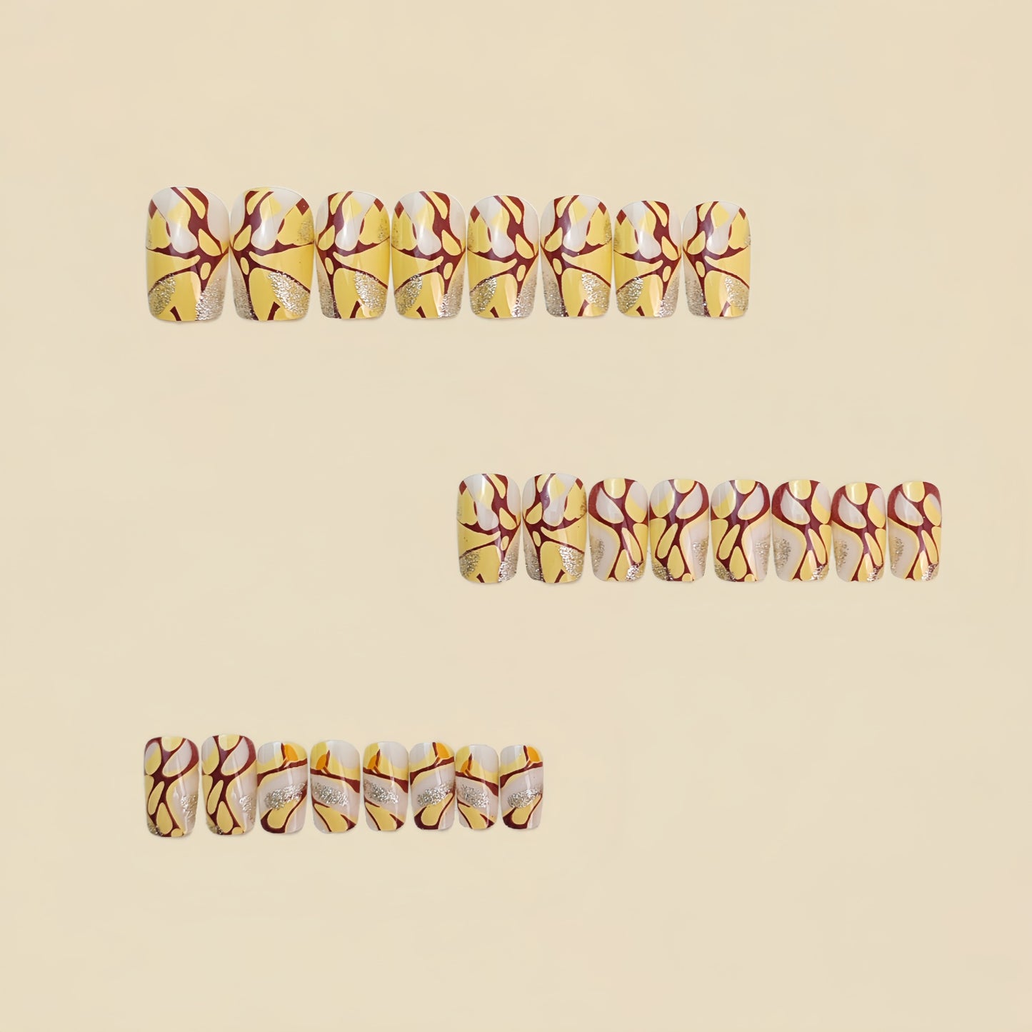 24pcs/Set Press On Nails