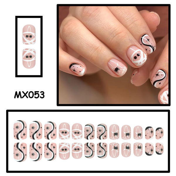 24pcs/Set Press On Nails