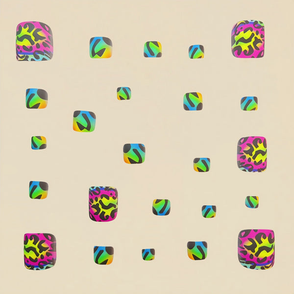 Pedicure fake nail Y609