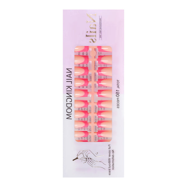 150 Pcs Five-color French nails