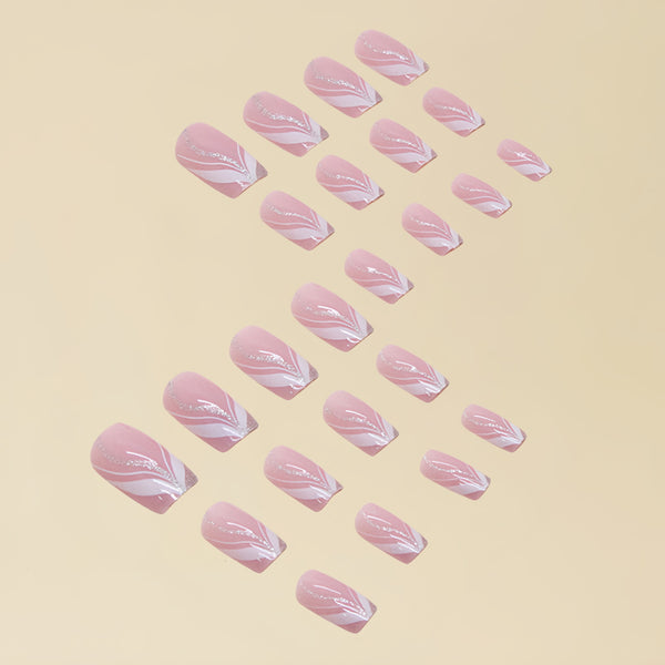 24pcs/Set Press On Nails