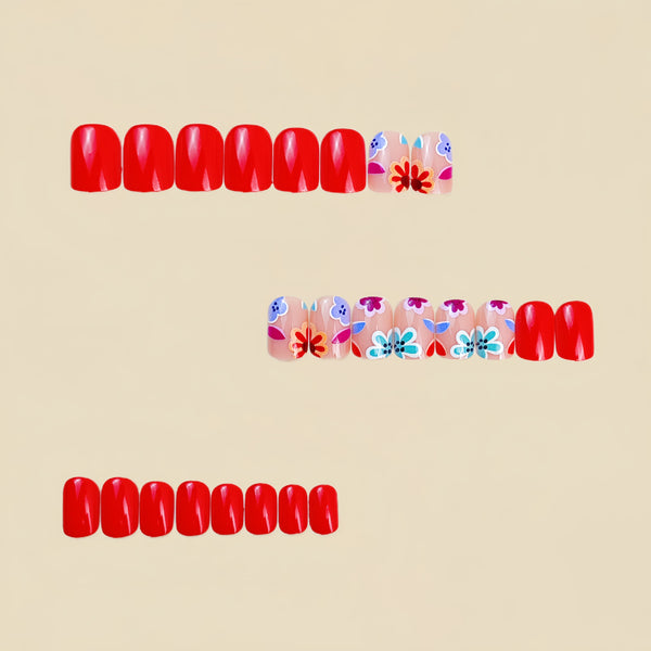 24pcs/Set Press On Nails