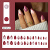 30 pieces of fuchsia gold lines