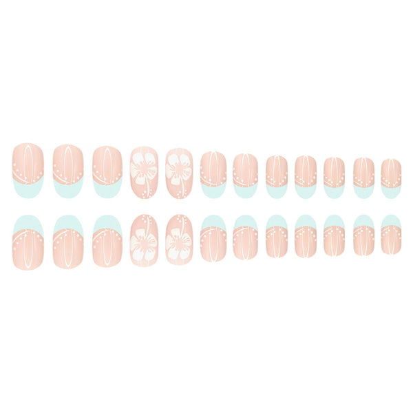 24pcs/Set Press On Nails