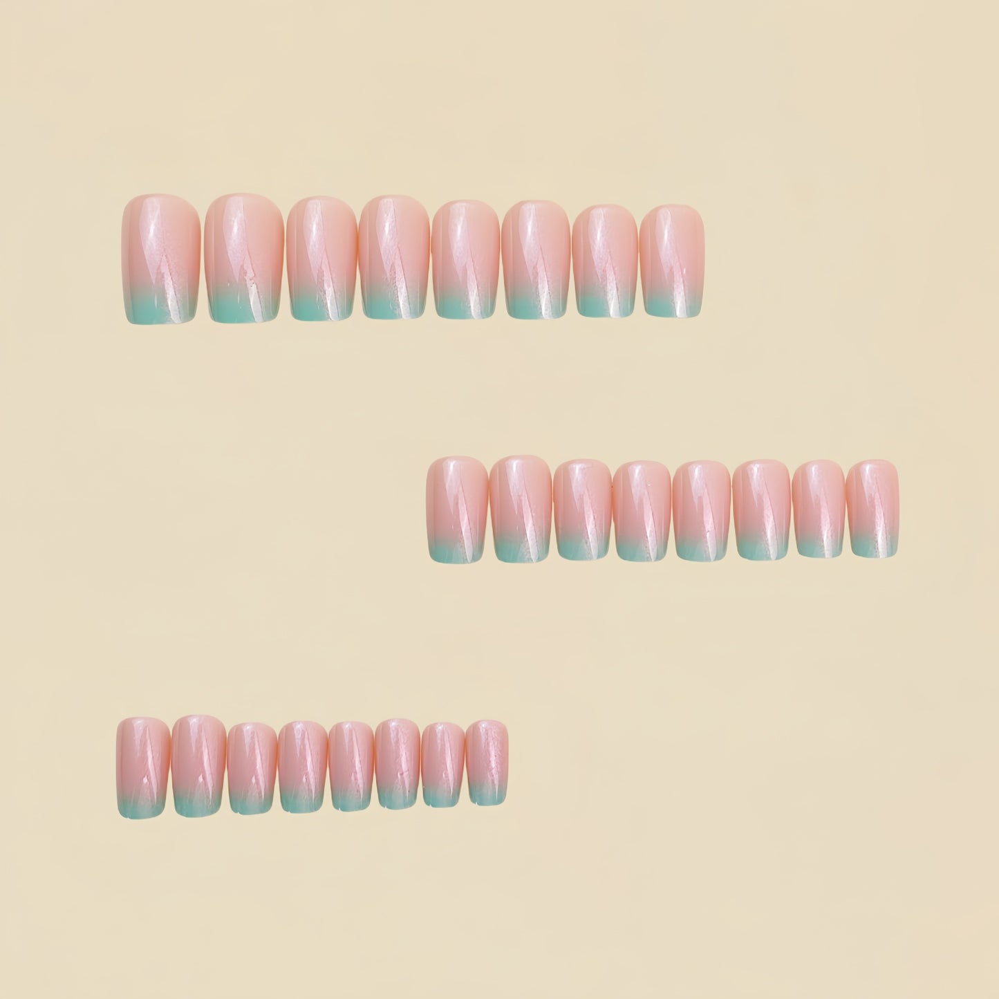 24pcs/Set Press On Nails