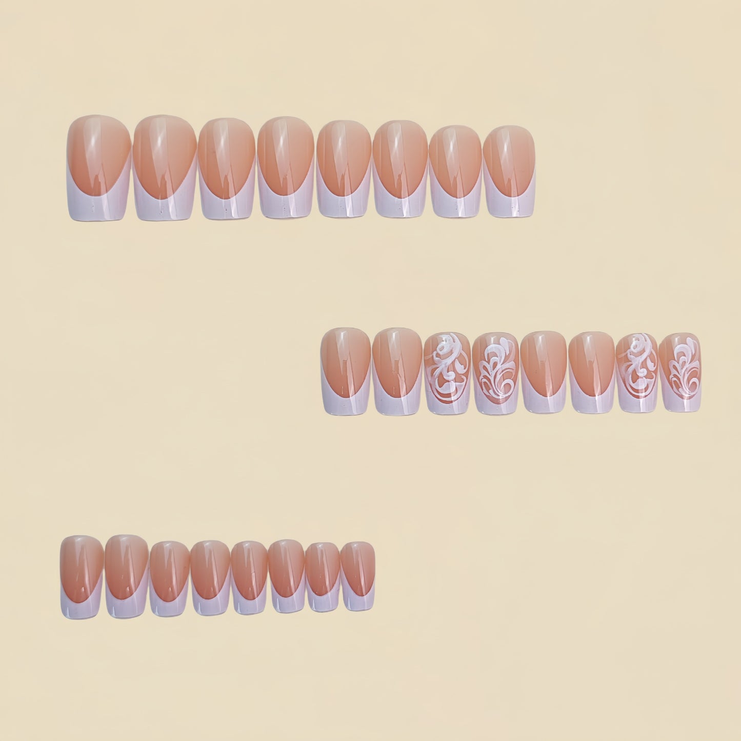24pcs/Set Press On Nails