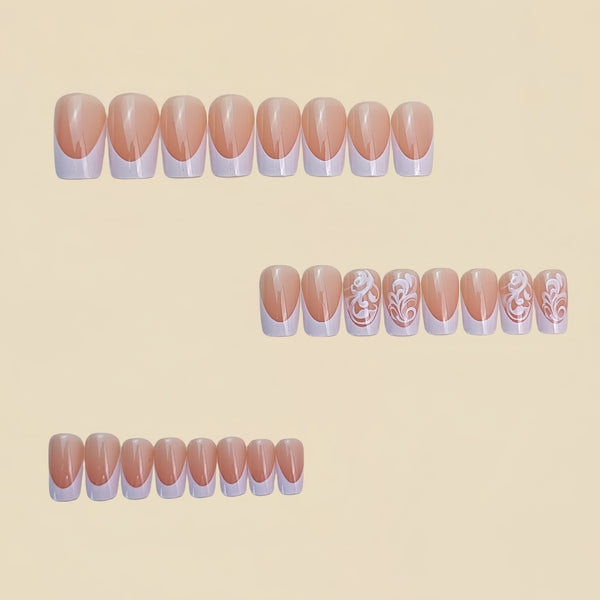 24pcs/Set Press On Nails