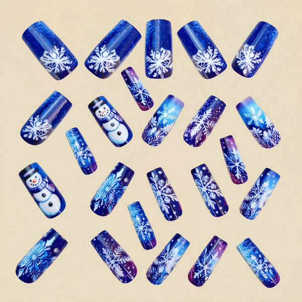 24pcs/Set Press On Nails Y1194