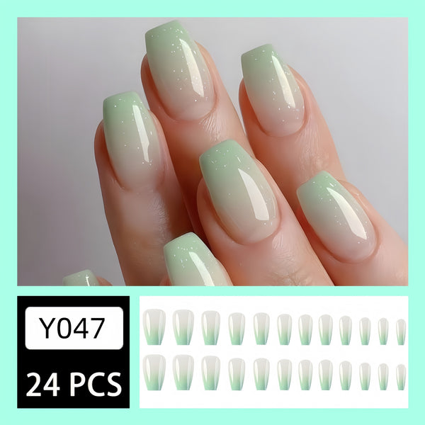 24pcs/Set Press On Nails