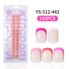 150 Pcs Five-color French nails
